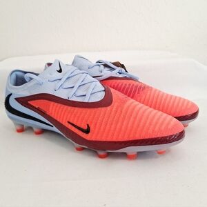 Nike Phantom 6 Low Elite AG Pro Blue Red Soccer Cleats